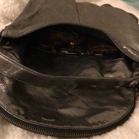 (Gifted) Botkier Metallic Snake Skin Hobo - Picture 5 of 8